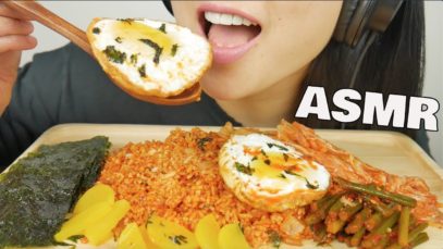 ASMR KIMCHI FRIED RICE (EATING SOUND) NO TALKING | SAS-ASMR