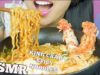 ASMR KING CRAB CHEESY FIRE NOODLES (EATING SOUNDS) NO TALKING | SAS-ASMR