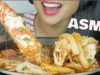 ASMR KING CRAB SPICY NOODLES LONG RICE CAKES (COOKING SLURPING EATING SOUNDS) NO TALKING | SAS-ASMR
