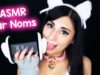 ASMR Kitten Ear Licking / Ear Eating / Ear Noms (with Fluffy Paw Gloves) 100% INTENSE TINGLES  ? ?