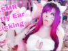 ASMR – Kitty licks your ears (ear eating) meowing & mouth sounds | Lealolly