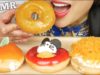 ASMR Krispy Kreme Thailand *Chinese New Year donuts (EATING SOUNDS) NO TALKING | SAS-ASMR