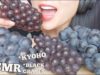 ASMR KYOHO Japanese Black Grapes (SNAPING CRUNCH EATING SOUNDS)  NO TALKING | SAS-ASMR