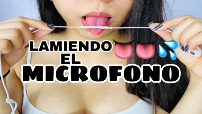 ASMR LAMIENDO EL MICRÓFONO|MIC NIBBLING|MOUTH SOUNDS