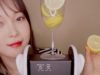 ASMR LEMON EAR EATING LICKING CHALLENGE✿Addictive Mouth Sounds