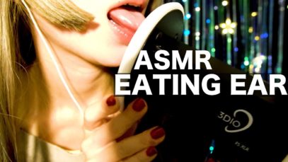 ASMR | Let’s sleep EAR EATING （耳舐め&耳食べ3dio大好き ）