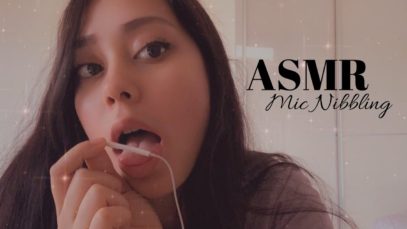 ASMR Lofi Mic Nibbling [Intense Mouth Sounds] [Licking, Tongue Fluttering]