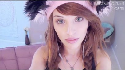 ASMR // Lotion & Oil Ear Massage //  Cherry Crush