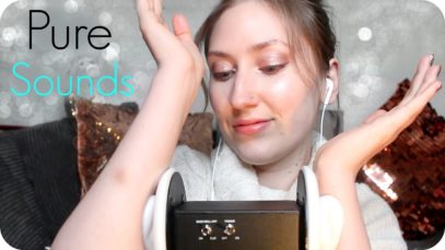 ASMR Lotion & Shaving Foam Ear Massage (NO TALKING) Rubbing, Stroking, Tapping – 2 Hour 3Dio Tingles