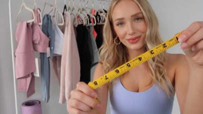 ASMR Lululemon Store Roleplay (measuring you, fabric sounds…)
