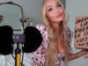 ASMR Lush Haul (binaural soft spoken w/ whispers, lid sounds, gentle scratching, lotion…)