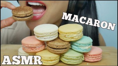 ASMR MACARON (EATING SOUNDS) No Talking | SAS-ASMR Part 5
