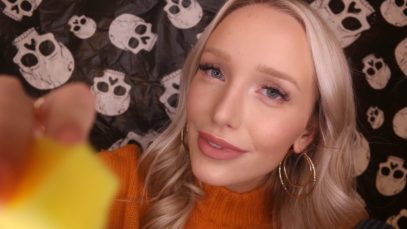 ASMR Makeup Artist Turns You Into A Skeleton (Whispered) | GwenGwiz