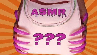 ASMR MAKEUP WHATS INSIDE MAKEUP BAG relax video