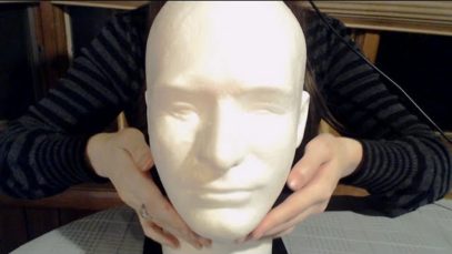 [ASMR] Mannequin Head Massage