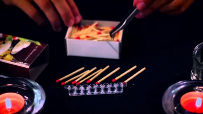 [ASMR] Matches & Water #1 – NO TALKING