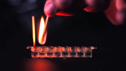 [ASMR] Matches & Water #2 – NO TALKING