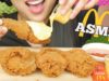 ASMR McDonalds *BEST SPICY FRIED CHICKEN + CHEESE SAUCE (EATING SOUNDS) NO TALKING | SAS-ASMR