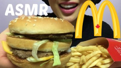 ASMR McDonald’s BIG MAC (NO TALKING EATING SOUNDS) | SAS-ASMR