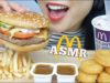 ASMR McDonald’s Quarter Pounder + CHICKEN NUGGETS + McFlurry (EATING SOUNDS) NO TALKING | SAS-ASMR