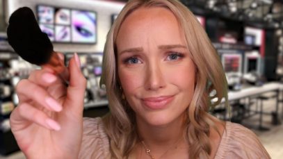 ASMR Mean Girl Does Your Birthday Makeup Roleplay
