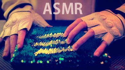 ASMR Mermaid Sequin Journal Scratching / Brushing – NO TALKING