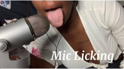 ASMR | Mic Licking and Mouth Sounds