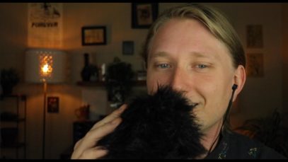 ASMR Mic Scratching and Up Close Whispers