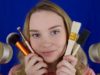 ASMR Microphone Brushing with Different Brushes