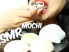 ASMR MOCHI (Ice Cream + Fresh Strawberry) SOFT CHEWY STICKY EATING SOUNDS NO TALKING | SAS-ASMR