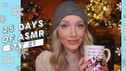 ASMR Mom Warms You Up From The Cold! (Whispered) #25DaysOfASMR | GwenGwiz