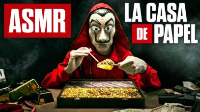 ASMR Money Heist ?GOLD NUGGETS Zen Garden
