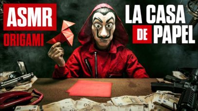 ASMR Money Heist ?The ORIGAMI of Professor