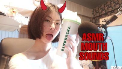 ASMR Mouth Sounds ? Hand movement ✌ Tapping | ASMR เสียงปาก | ขยับมือ | เสียงเคาะ NO TALKING