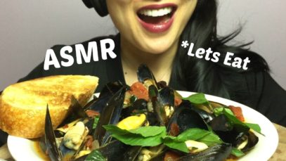 ASMR Mussels (EATING SOUNDS) NO TALKING | SAS-ASMR
