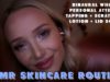 ASMR My Skincare Routine On You! binaural whispers, scratching, personal attention, lid sounds…