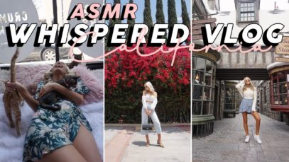 ASMR My Trip To California (Soft Spoken Vlog!) | GwenGwiz