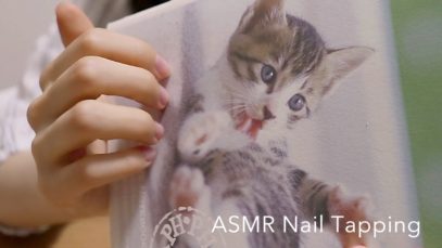 [ASMR] ノートを速めにネイルタッピング Nail Tapping [声なし-No Talking]