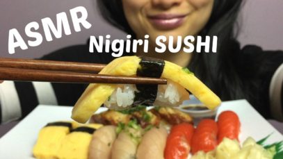 ASMR Nigiri Sushi (NO TALKING) Eating Sounds | SAS-ASMR