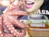 ASMR OCTOPUS + SEAFOOD SAUCE (SOFT CHEWY EATING SOUNDS) NO TALKING | SAS-ASMR