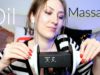 ASMR Oil Ear Massage (NO TALKING) Long Stroking, Rubbing & Ear Tapping for Sleep & Tingles (3Dio)