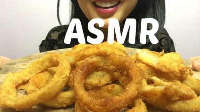 ASMR ONION RINGS NO TALKING (EXTREME CRUNCH EATING SOUND) | SAS-ASMR