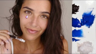 ASMR Painting Your Face Roleplay (Brushing sounds, Sponge sounds, Lid sounds, Soft speaking…)