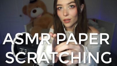 |ASMR| PAPER AND CARD SCRATCHING TAPPING FANTASTIC TINGLES