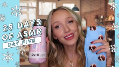 ASMR Personal Shopper Holiday Gift Guide (Tapping, Fabric + More Triggers!) #25DaysOfASMR | GwenGwiz