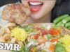ASMR PICKLE CRAB ปูไข่ดอง + SPICY PAPAYA SALAD ส้มตำ (SATISFYING EATING SOUND) NO TALKING | SAS-ASMR