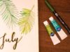 ASMR Plan With Me ? July 2019 Bullet Journal Setup