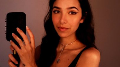 ASMR Playing with Your Hair (Low light)