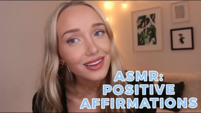 ASMR Positive Affirmations (Relaxing Whispers To Make You Feel Better!) | GwenGwiz