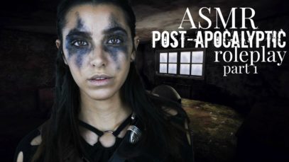 ASMR Post-apocalyptic Roleplay: Chapter 1 (Tapping, Scratching, shaving brush, Match sounds)